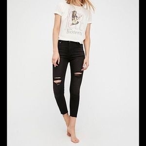 Free People Shark Bite Skinny